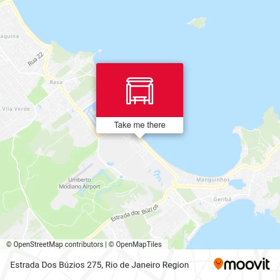 Estrada Dos Búzios 275 map