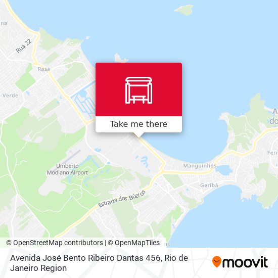 Avenida José Bento Ribeiro Dantas 456 map