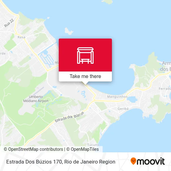 Estrada Dos Búzios 170 map