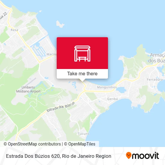 Estrada Dos Búzios 620 map