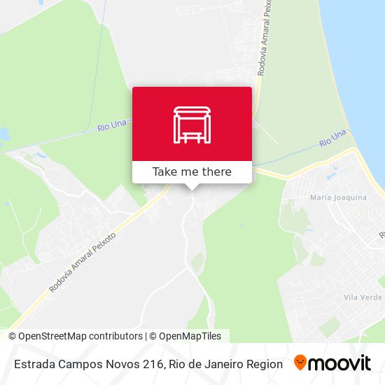 Estrada Campos Novos 216 map
