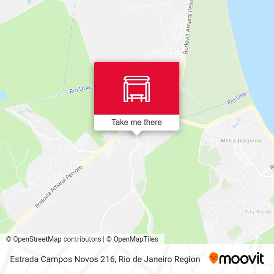 Estrada Campos Novos 216 map