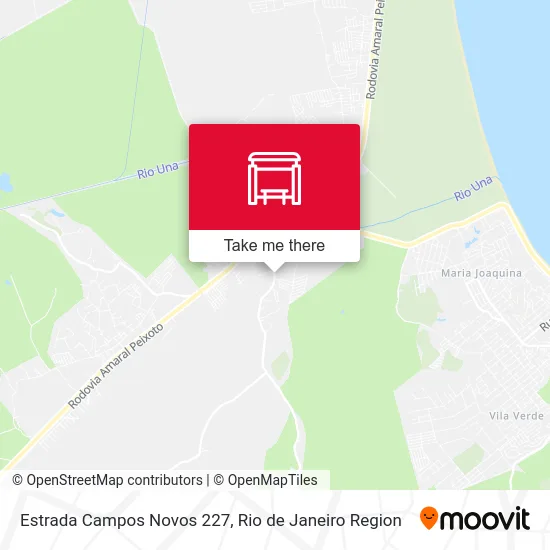 Estrada Campos Novos 227 map