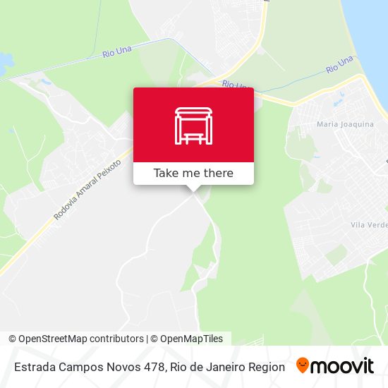 Estrada Campos Novos 478 map