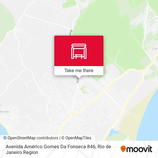 Avenida Américo Gomes Da Fonseca 846 map