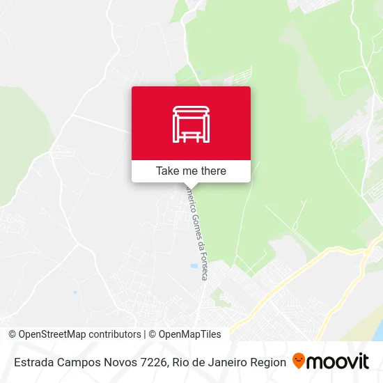 Estrada Campos Novos 7226 map