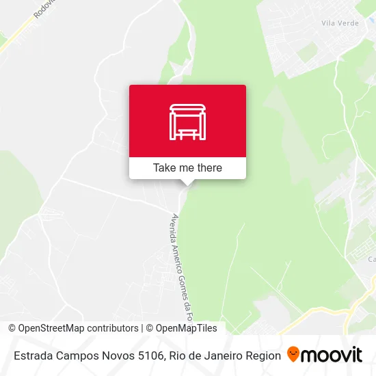 Estrada Campos Novos 5106 map