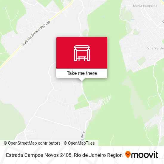 Estrada Campos Novos 2405 map