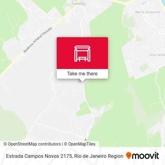 Estrada Campos Novos 2175 map