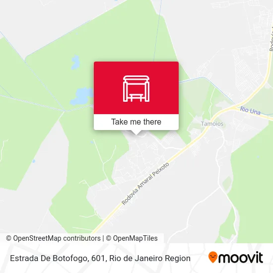 Estrada De Botofogo, 601 map