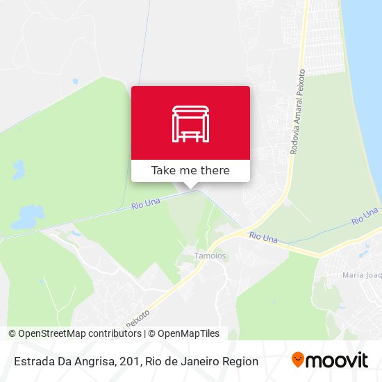 Estrada Da Angrisa, 201 map