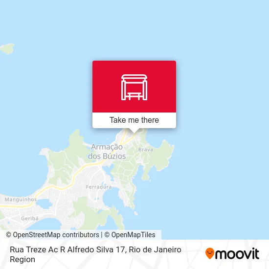 Rua Treze Ac R Alfredo Silva 17 map