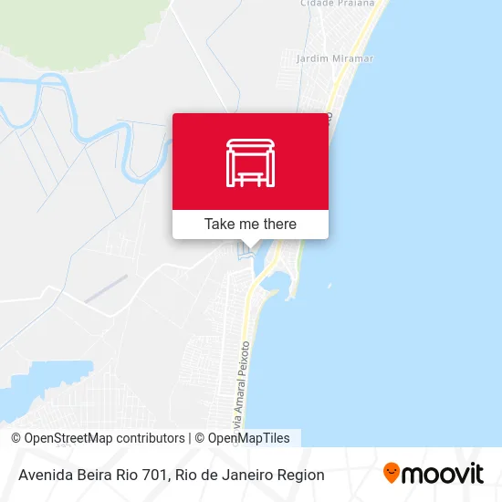 Avenida Beira Rio 701 map