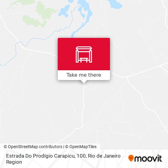 Estrada Do Prodígio Carapicu, 100 map