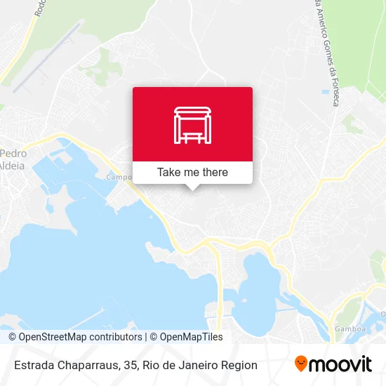 Estrada Chaparraus, 35 map