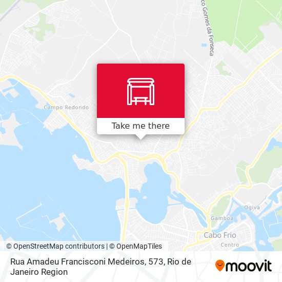 Rua Amadeu Francisconi Medeiros, 573 map