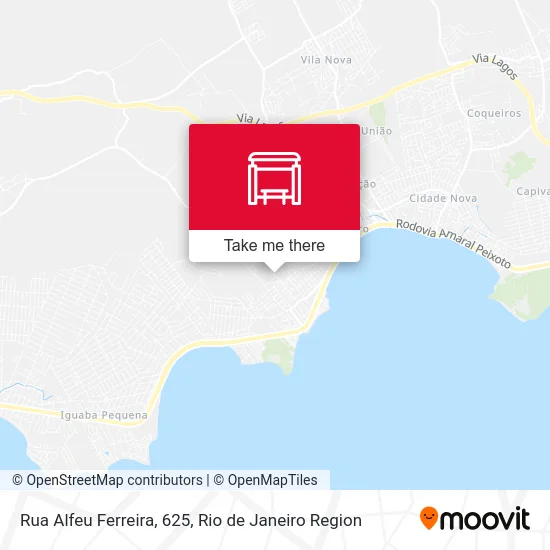 Rua Alfeu Ferreira, 625 map