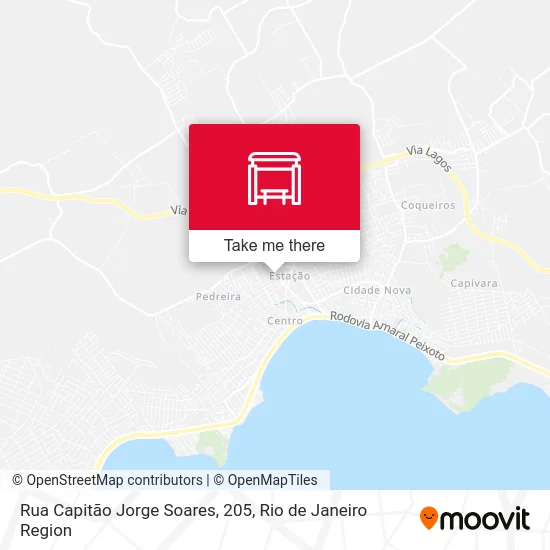 Rua Capitão Jorge Soares, 205 map
