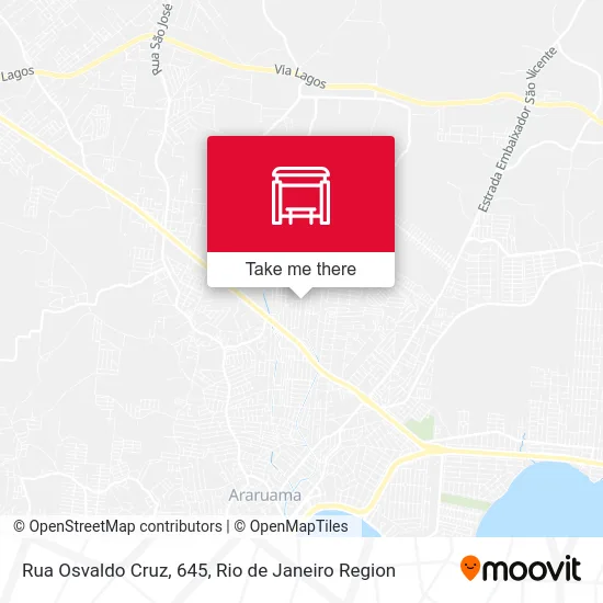 Rua Osvaldo Cruz, 645 map