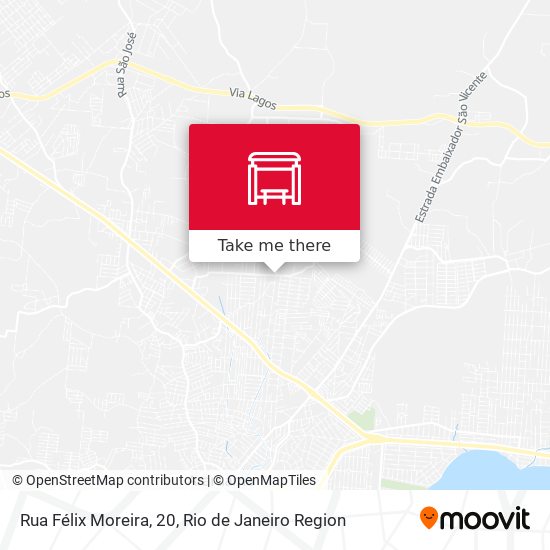 Rua Félix Moreira, 20 map