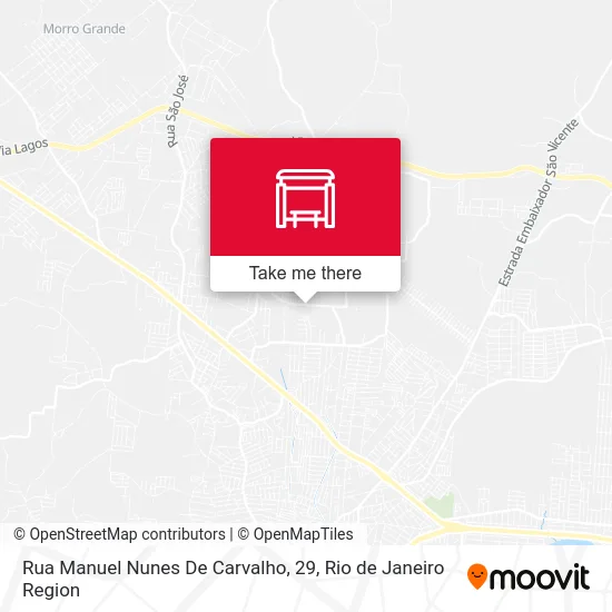 Rua Manuel Nunes De Carvalho, 29 map