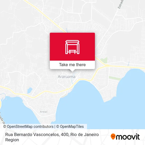 Rua Bernardo Vasconcelos, 400 map