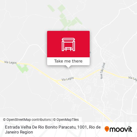 Estrada Velha De Rio Bonito Paracatu, 1001 map