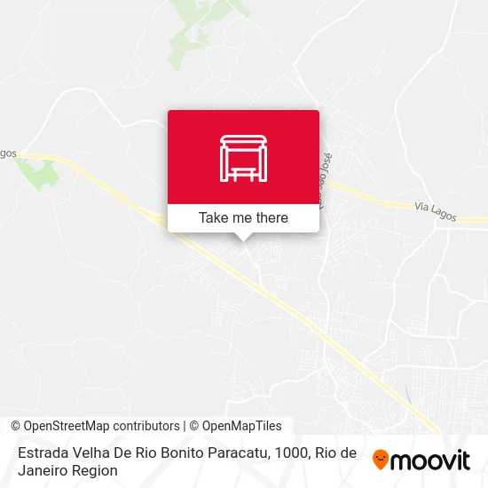 Estrada Velha De Rio Bonito Paracatu, 1000 map