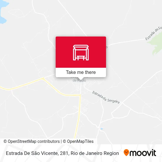 Estrada De São Vicente, 281 map