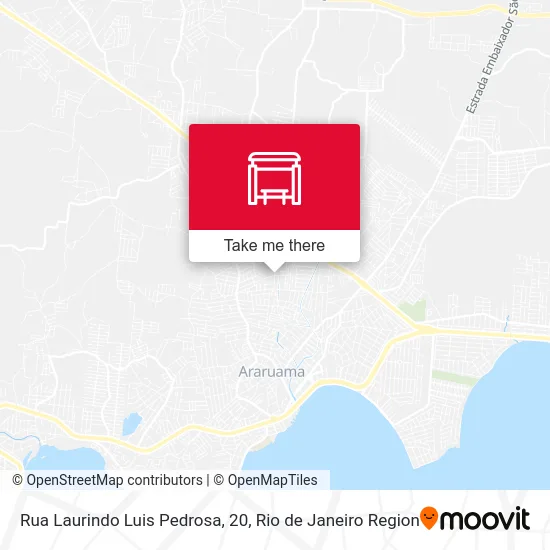 Rua Laurindo Luis Pedrosa, 20 map
