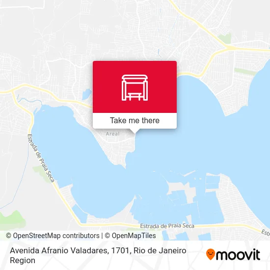 Avenida Afranio Valadares, 1701 map