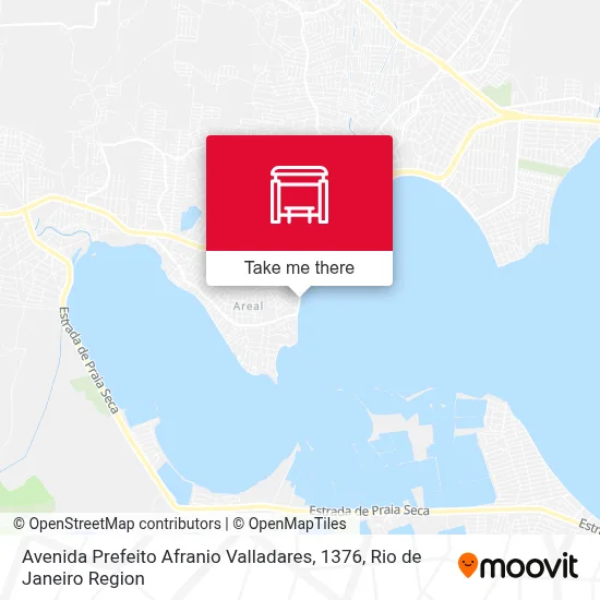 Avenida Prefeito Afranio Valladares, 1376 map