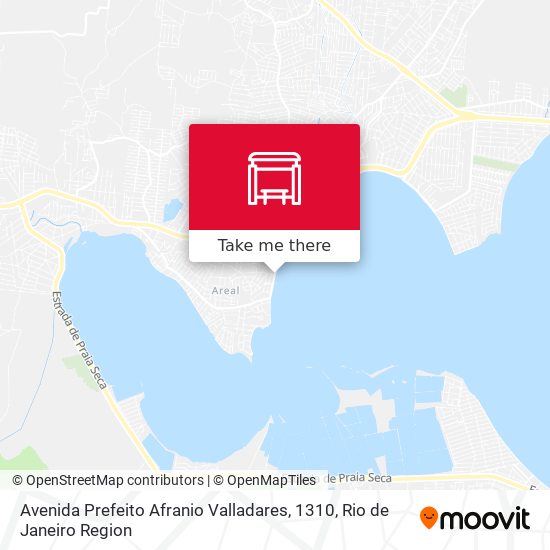 Avenida Prefeito Afranio Valladares, 1310 map