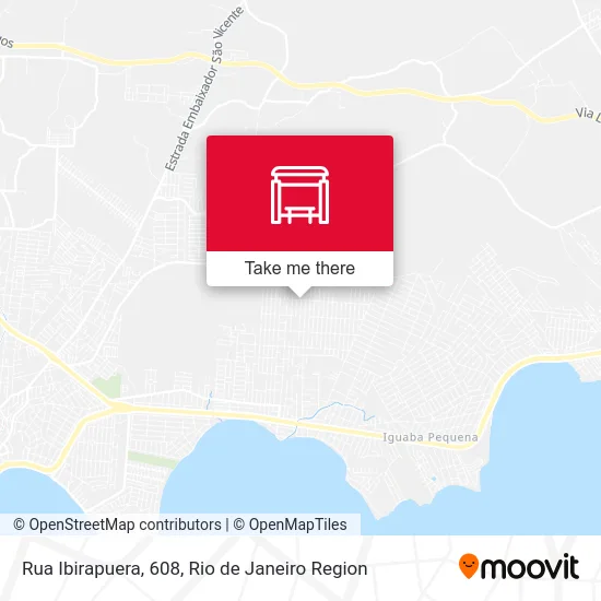 Rua Ibirapuera, 608 map