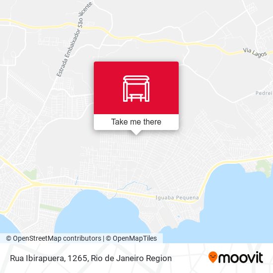 Rua Ibirapuera, 1265 map