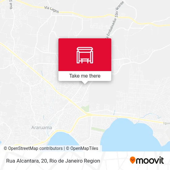 Rua Alcantara, 20 map