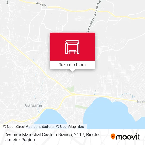 Avenida Marechal Castelo Branco, 2117 map