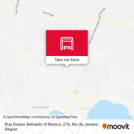 Rua Doutor Reinaldo Vl Branco, 276 map