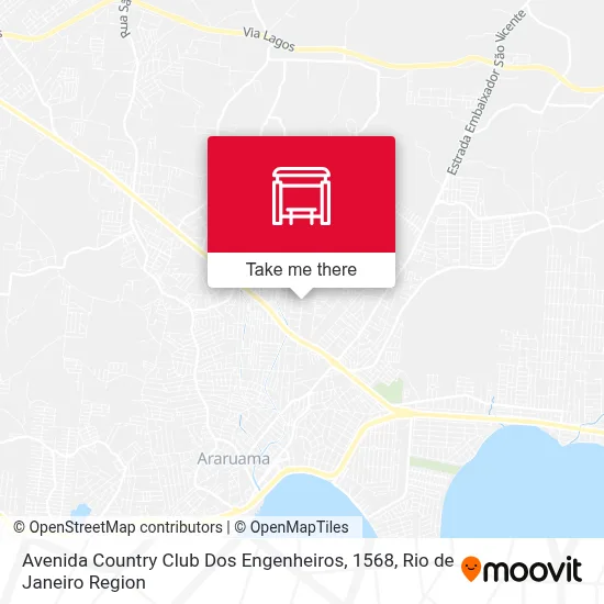 Avenida Country Club Dos Engenheiros, 1568 map