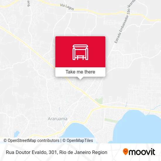 Rua Doutor Evaldo, 301 map