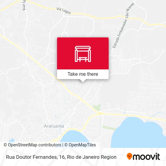 Rua Doutor Fernandes, 16 map