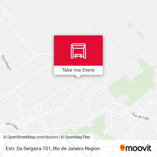 Estr. Da Sergeira 701 map