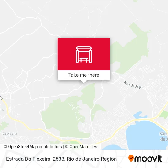 Estrada Da Flexeira, 2533 map