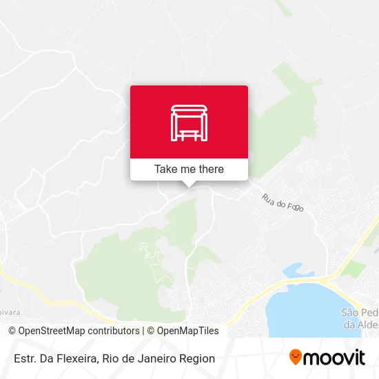 Estr. Da Flexeira map