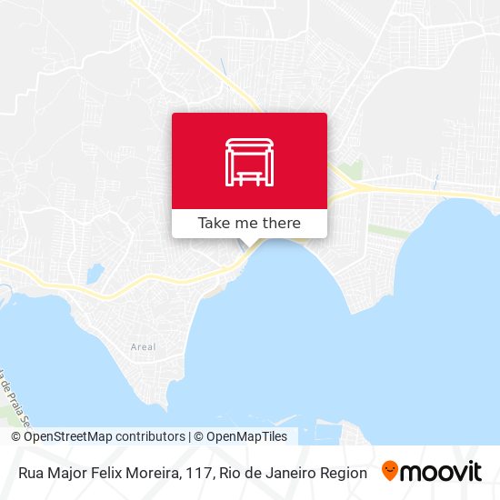 Rua Major Felix Moreira, 117 map