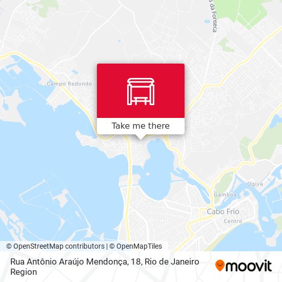 Rua Antônio Araújo Mendonça, 18 map