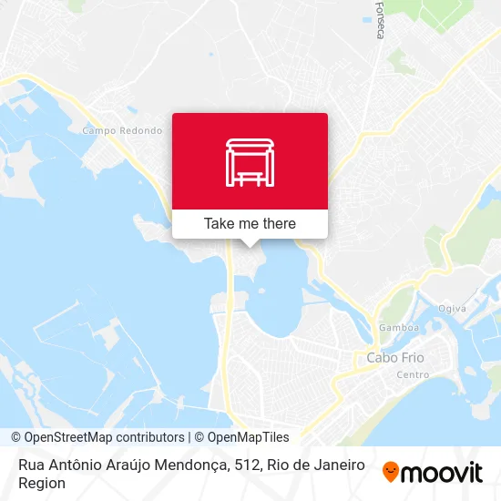 Rua Antônio Araújo Mendonça, 512 map