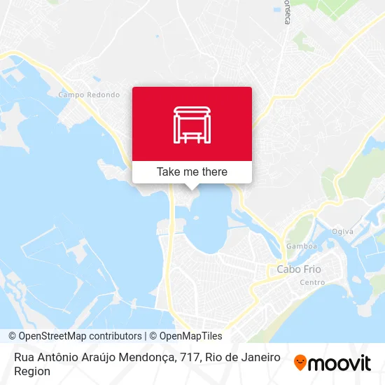 Rua Antônio Araújo Mendonça, 717 map