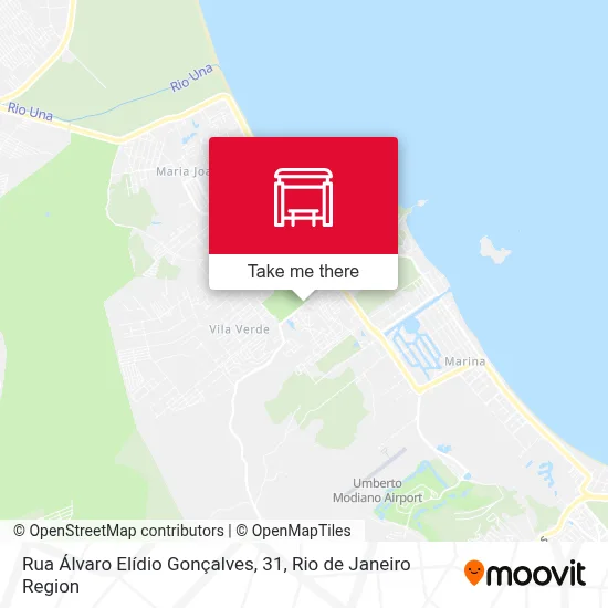 Rua Álvaro Elídio Gonçalves, 31 map