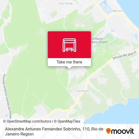 Alexandre Antunes Fernandes Sobrinho, 110 map